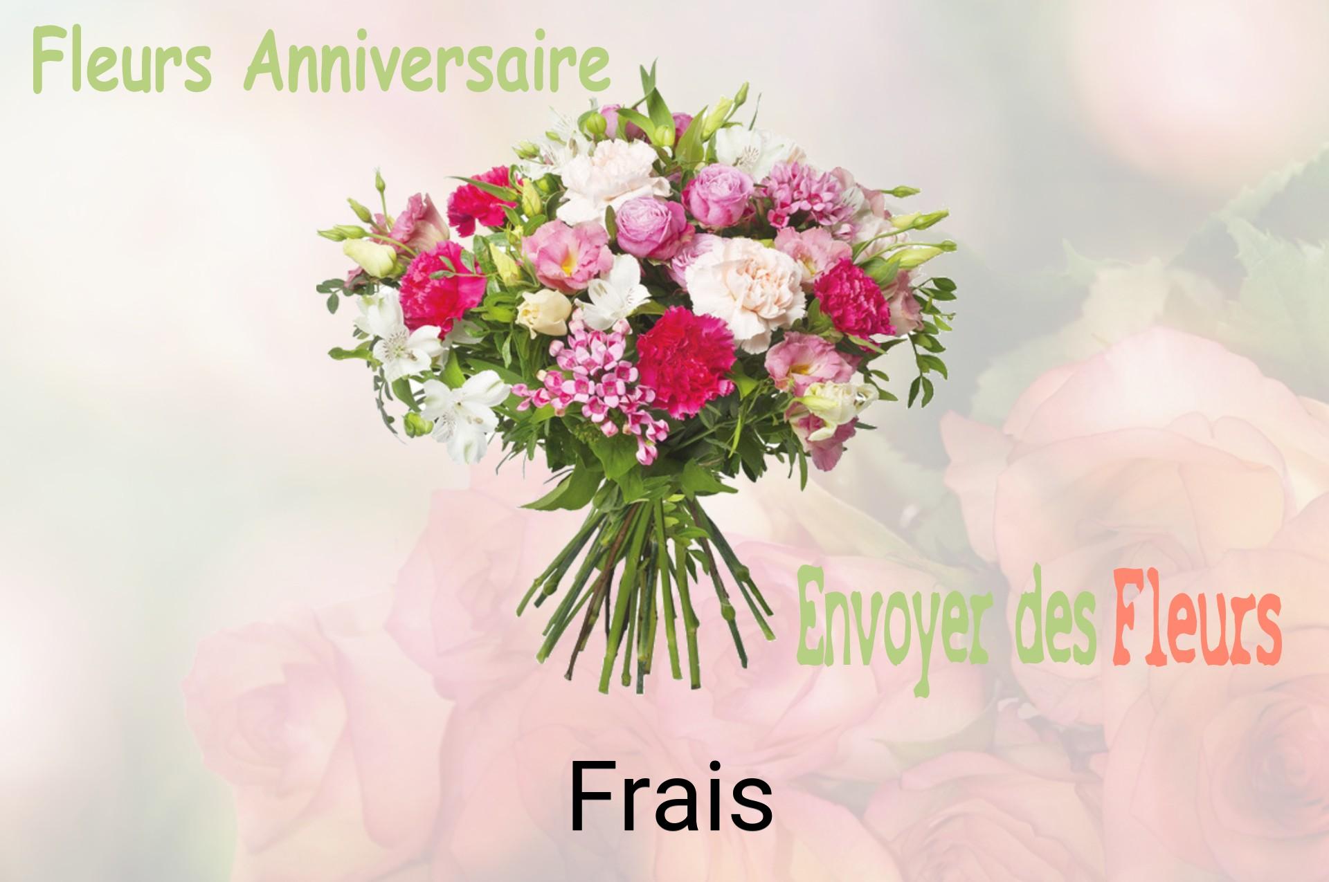 Bouquet de fleurs d’anniversaire livré à Frais
